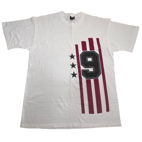 Vintage 90s Touch of Gold USA 9 Shirt XL Stars Stripes Dream Team Era Tee - Picture 1 of 8
